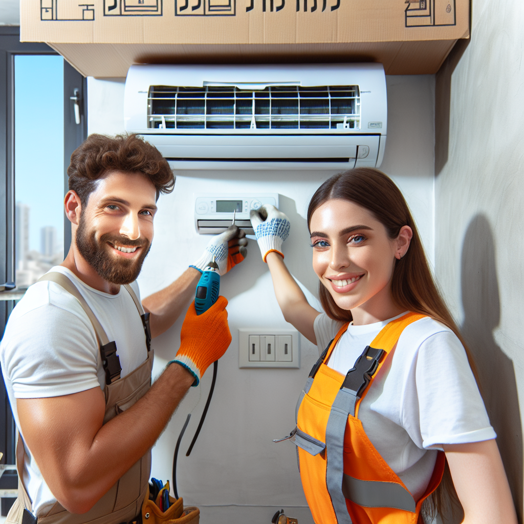 התקנת מזגן בממד: פתרונות מקצועיים לשיפור האוורור הביתי